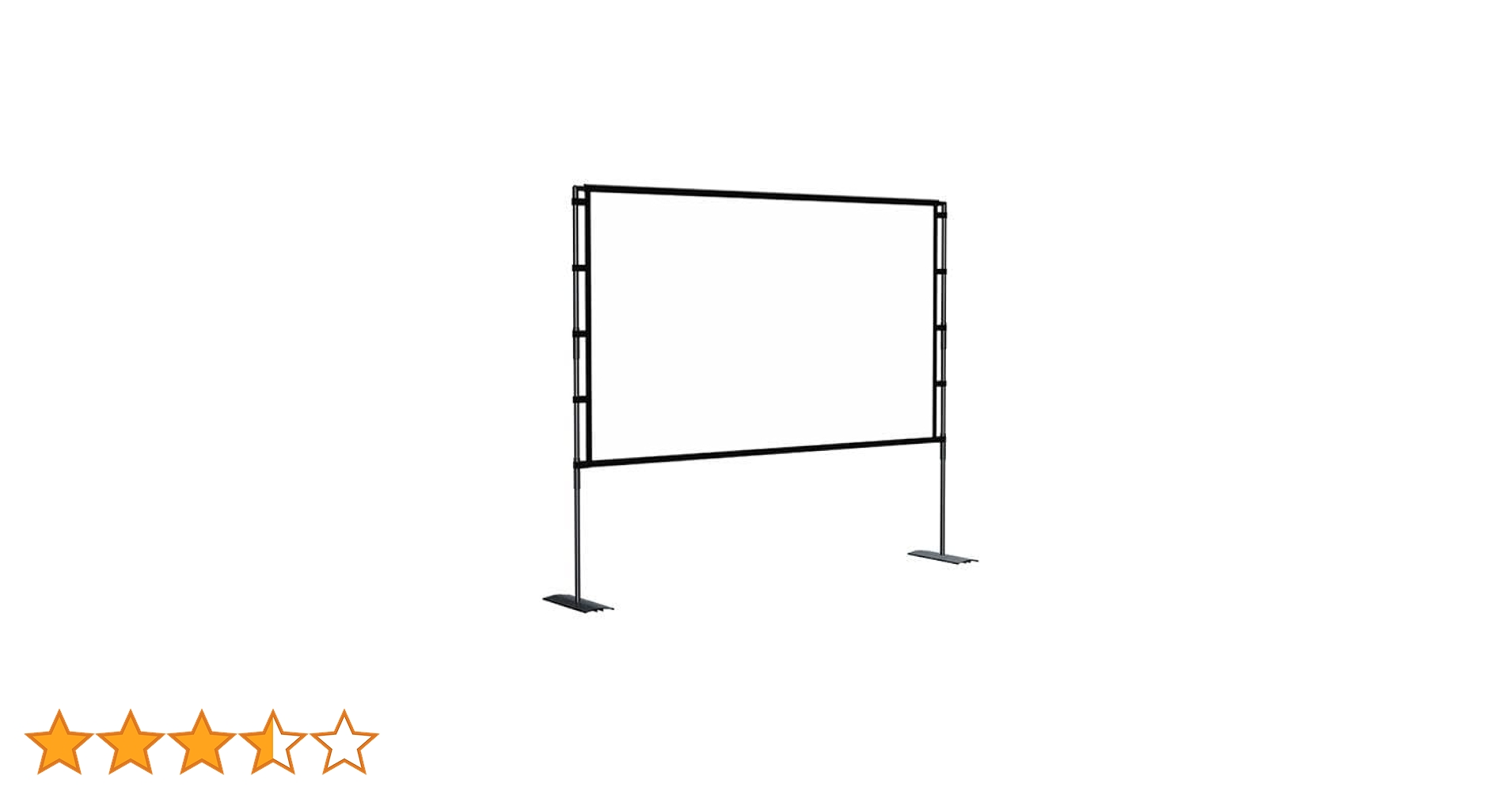 Amazon | プロジェクタースクリーン 自立式 100インチ 16:9 4K 床置き